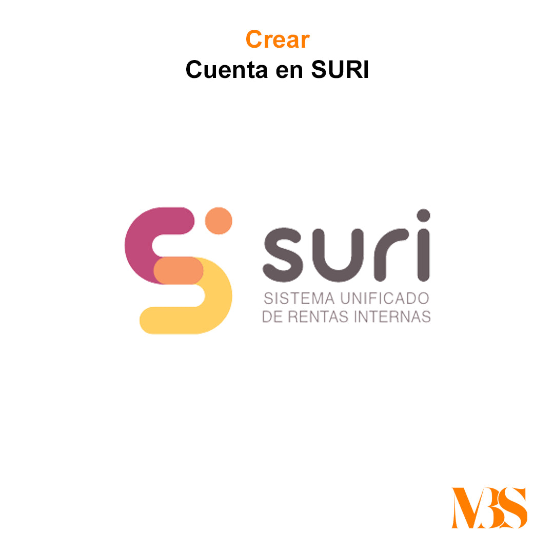 Creación de Cuenta en SURI