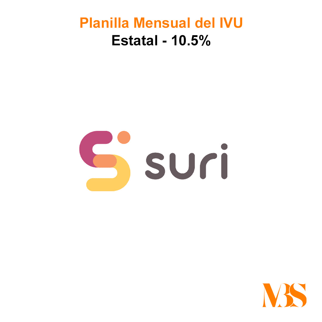 Planilla Mensual del IVU Estatal y Municipal